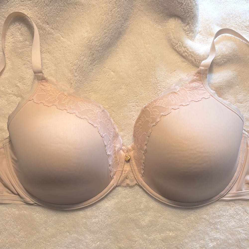 Natori Refined Underwire T shirt Bra Light Pink Size 36DDD